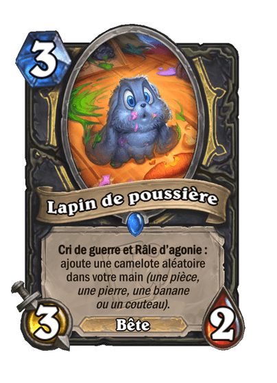 Lapin de poussière
