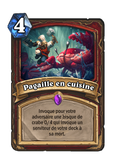 Pagaille en cuisine