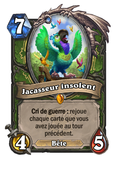 Jacasseur insolent