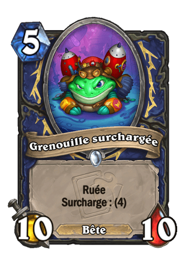 Grenouille surchargée