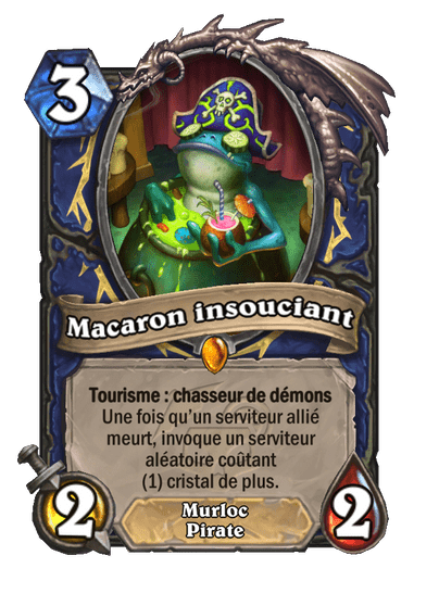 Macaron insouciant