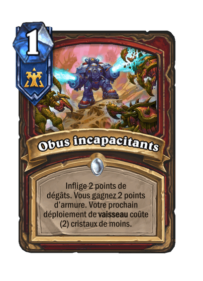 Obus incapacitants