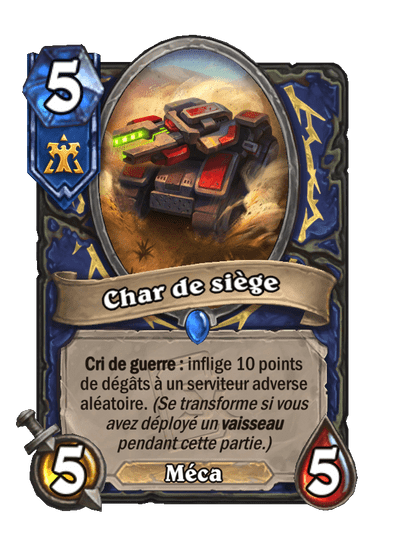 Char de siège