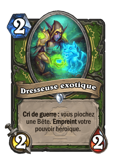 Dresseuse exotique
