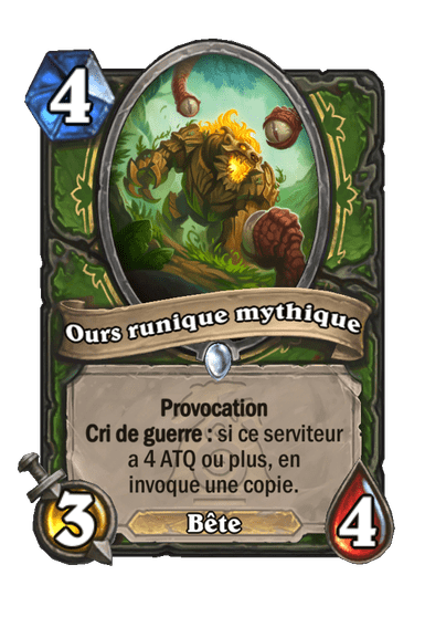 Ours runique mythique