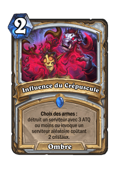 Influence du Crépuscule