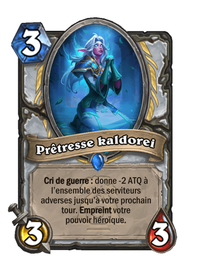 Prêtresse kaldorei