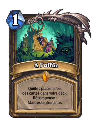 À l’affût