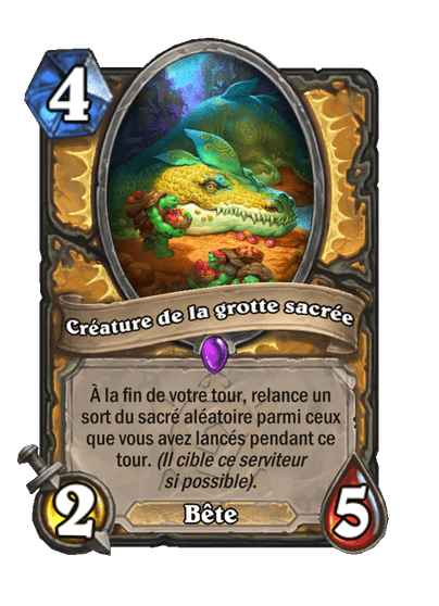 Créature de la grotte sacrée