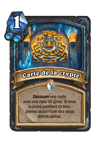 Carte de la crypte