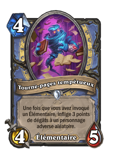 Tourne-pages tempétueux