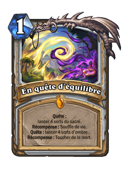 En quête d’équilibre