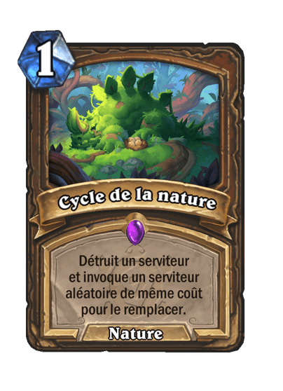 Cycle de la nature