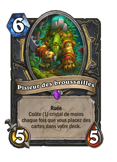 Pisteur des broussailles