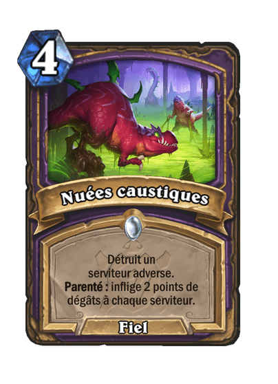 Nuées caustiques