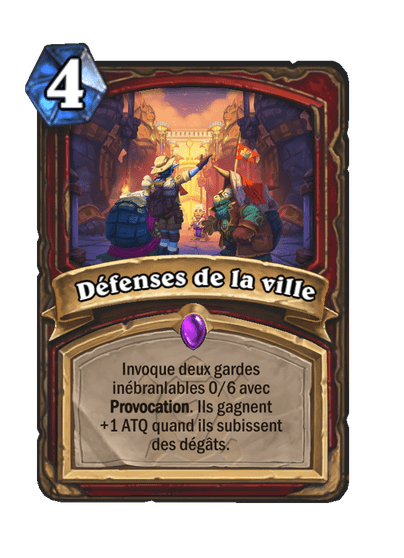 Défenses de la ville