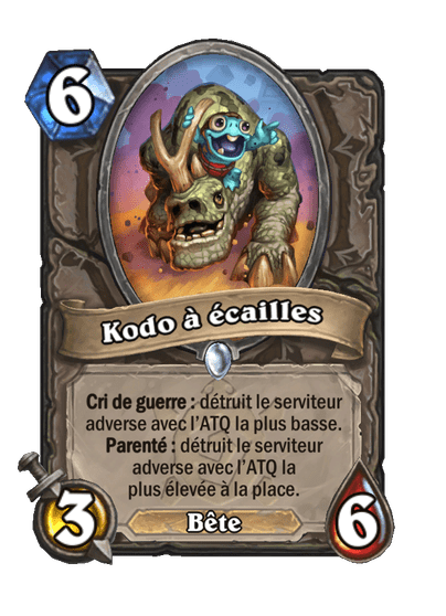 Kodo à écailles