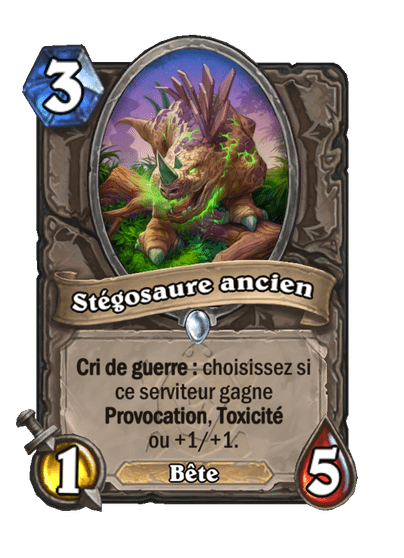 Stégosaure ancien
