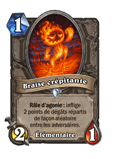 Braise crépitante