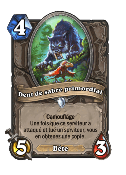 Dent de sabre primordial
