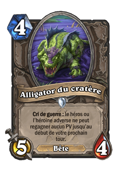 Alligator du cratère