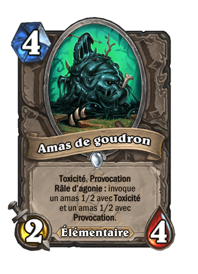 Amas de goudron