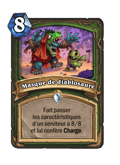 Masque de diablosaure