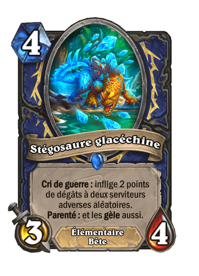Stégosaure glacéchine