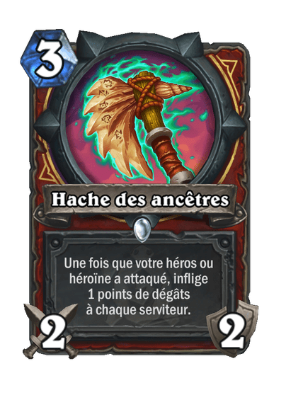 Hache des ancêtres