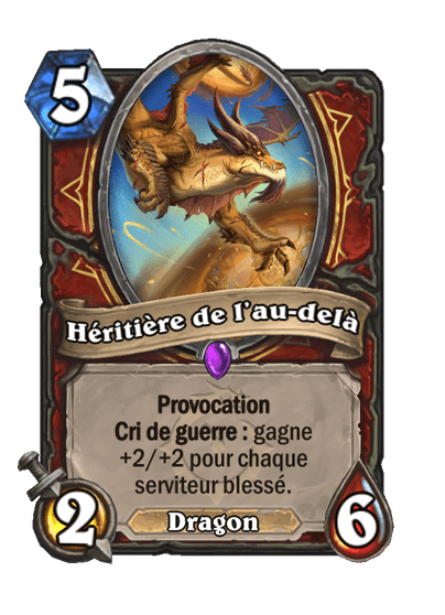 Héritière de l’au-delà