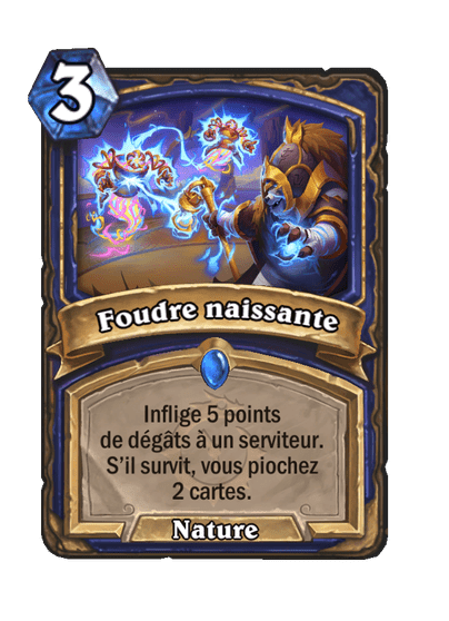 Foudre naissante