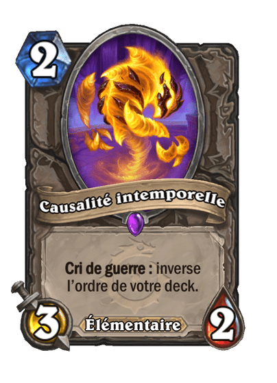 Causalité intemporelle
