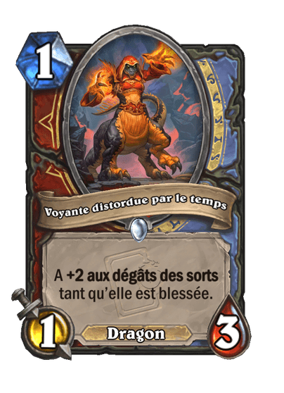 Voyante distordue par le temps