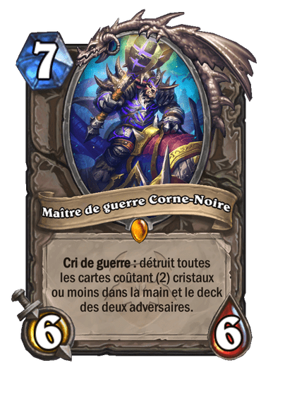 Maître de guerre Corne-Noire