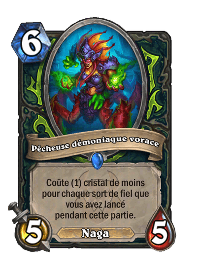 Pêcheuse démoniaque vorace