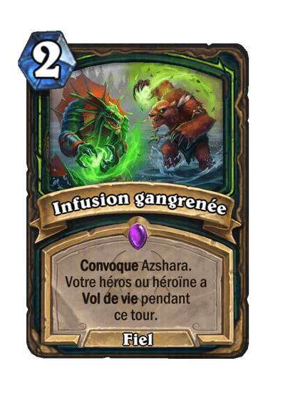 Infusion gangrenée