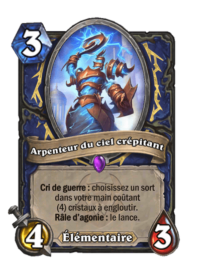 Arpenteur du ciel crépitant