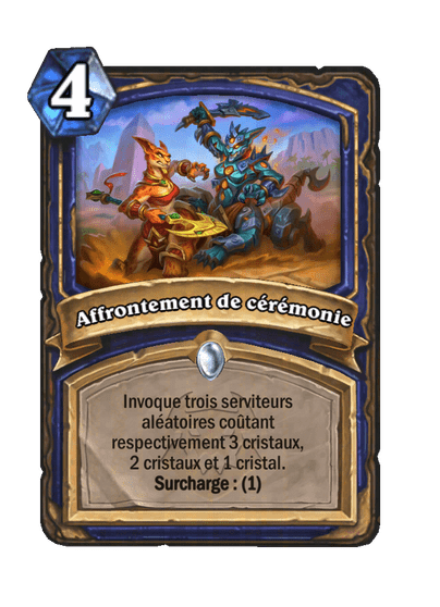 Affrontement de cérémonie