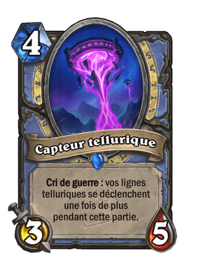 Capteur tellurique