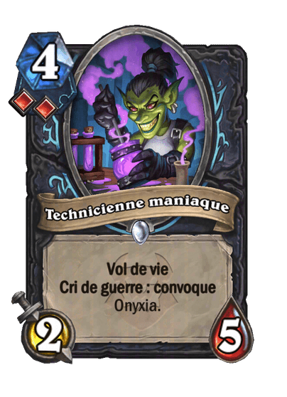 Technicienne maniaque