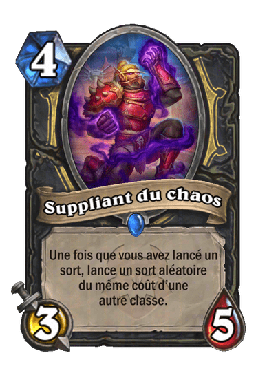 Suppliant du chaos