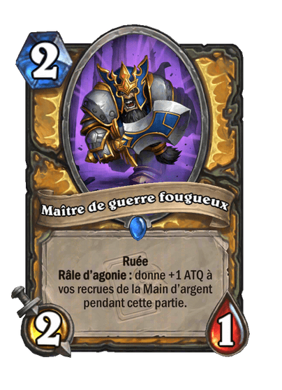 Maître de guerre fougueux