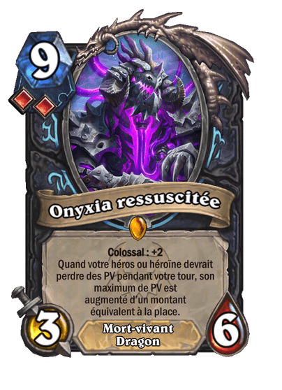 Onyxia ressuscitée