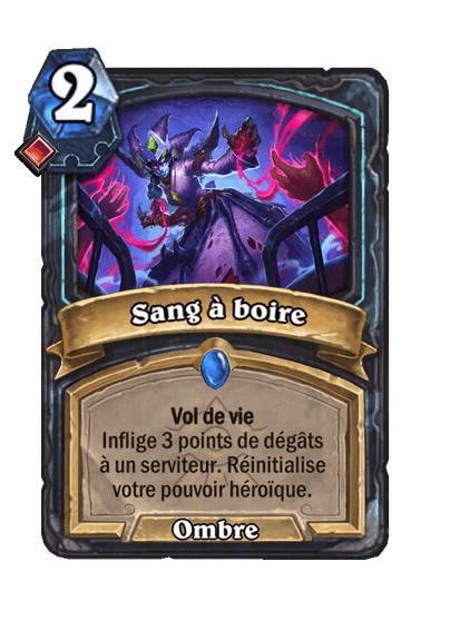 Sang à boire