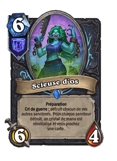 Scieuse d’os