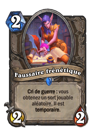 Faussaire frénétique