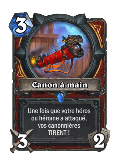 Canon à main