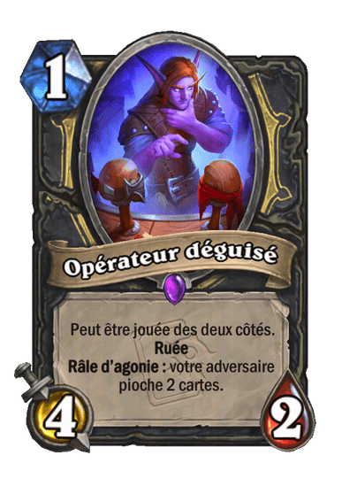 Opérateur déguisé