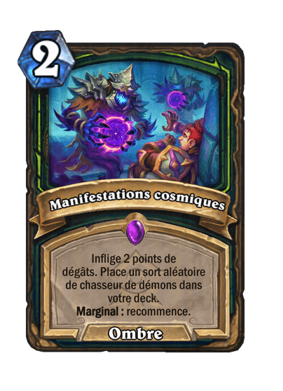 Manifestations cosmiques
