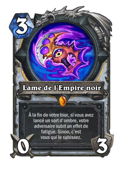 Lame de l’Empire noir